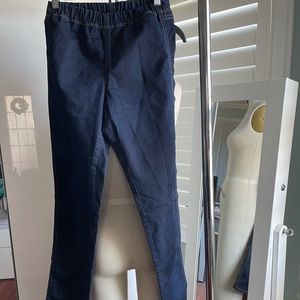 H&M Dark Blue Skinny Jeggings size 12